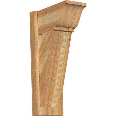 Ekena Millwork Traditional Traditional Rough Sawn Outlooker, Western Red Cedar, 8"W x 14"D x 26"H OUT08X14X26TRA01RWR